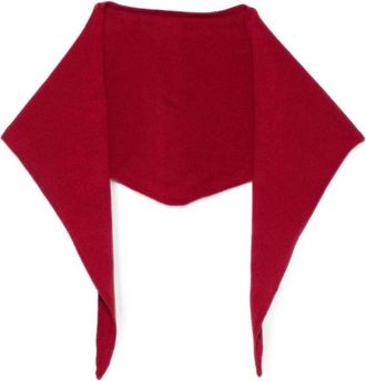 Be You Cashmere Sjaal - Dames - Wintersjaals - Rood - ONE Size - Kasjmier - Accessoires