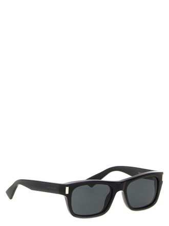 Saint Laurent Mens Black Acetate Sunglasses