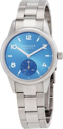NOMOS Glash&uuml;tte Club Sport Neomatik Polar Blue Automatic Mens Watch 747