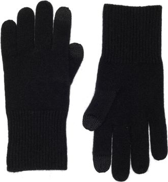 Nordstrom Rack Mens Cashmere Tech Compatible Gloves in Black at Nordstrom Rack