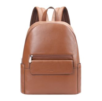 Paul Costelloe Mens Siran Leather Backpack - Brown - One Size