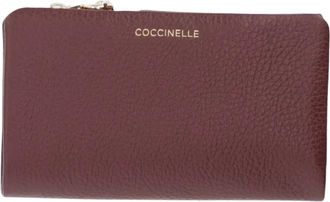 Coccinelle E2.Tbm.11.F3.01 Portemonnee - Dames - Accessoires - Rood - Maat: ONE Size Leer