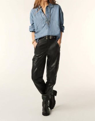 BA&SH Kool Shirt In Blue