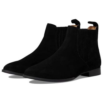 Jack Rogers Pippa 141211BT10 Bootss Black Suede Ankle Bootie JZZ1143