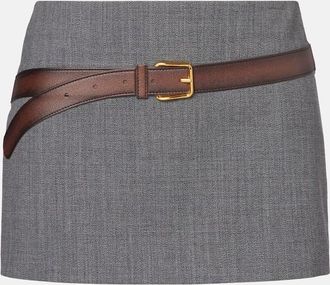 Prada Minigonna con stampa