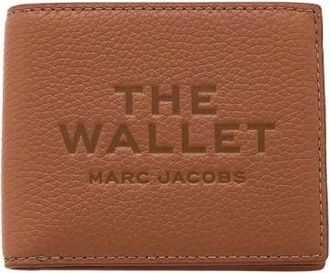Marc Jacobs De Lederen Billfold Portemonnee - Heren - Portefeuilles - Bruin - ONE Size - Leer - Accessoires