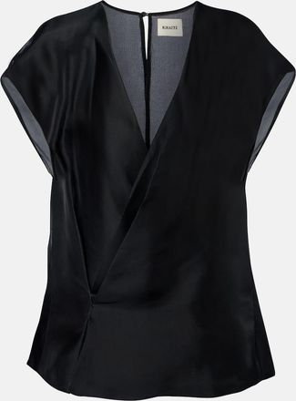 Khaite Top Mer in seta