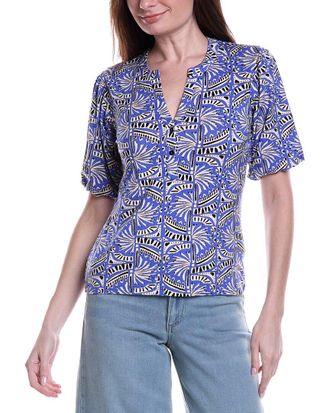 Nic+Zoe Ocean Jewel Top