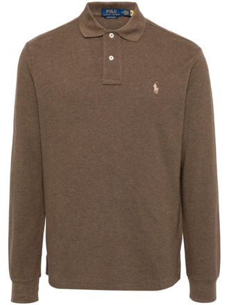 Polo Ralph Lauren Poloshirt met logo - Bruin