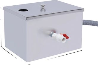 OEM Interceptor De Grasa De Acero Inoxidable De Alta Eficiencia