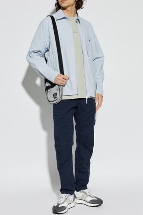 Stone Island Cargo Trousers, Mens, Navy Blue