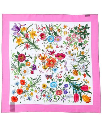 Gucci Printed Silk Scarf