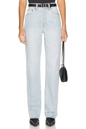 Re/Done Californian Mid Rise Jeans In Big Sur