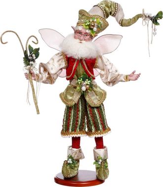Mark Roberts Mistletoe Fairy on Base in Red at Nordstrom