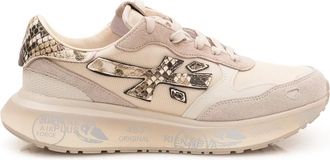 Premiata Lauryn 8183 Sneakers - Dames - Sneakers - Beige - 38 EU - Leer - Schoenen