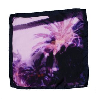 Paul Smith Pre-owned Mens pocket square in purple Silk - One Size