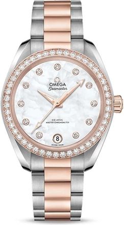 Omega seamaster aqua terra 150m co-axial master chronometer 34 mm - Dames - Horloges - Veelkleurig - ONE Size - Accessoires