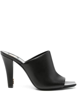 Saint Laurent 95 Jill heeled sandals - women - Calf Leather/Calf Leather/Calf Leather - 36.5 - Black