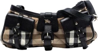 Burberry Pre-owned Shoulder Bags, female, Multicolor, Size: ONE SIZE Pre-owned The Cinda Shoulder Bag