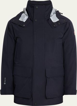 Moncler Mens Grenoble Konza 3-In-1 Short Down Jacket