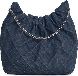 Tory Burch Tory Burch Minitasche Fleming aus blauem Denim