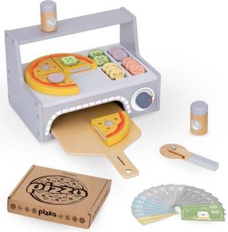 OEM Set De Cocci&oacute;n Para Pizza - Mamabrum - Madera - Para Ni&ntilde;os De 3 A 10 A&ntilde;os - Interior - Mixto