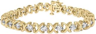 House of Brilliance Haus Of Brilliance 14K 5.00 Ct. Tw. Diamond Link Bracelet