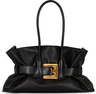 Balmain Large calfskin Anthem bag in Black at Nordstrom