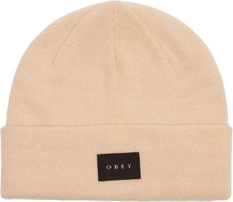 Obey Virgil Beanie - unisex - Hoeden - Beige - ONE Size - Accessoires