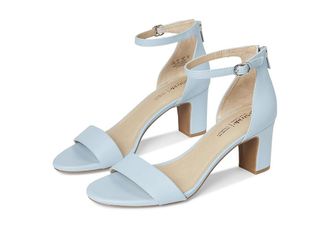 Life Stride Florence Womens Sandals Ice Blue : 5.5 M (B), Faux Leather