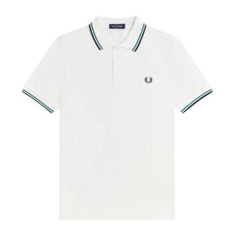 Fred Perry Hombre, Camisetas, Blanco, Talla: XL