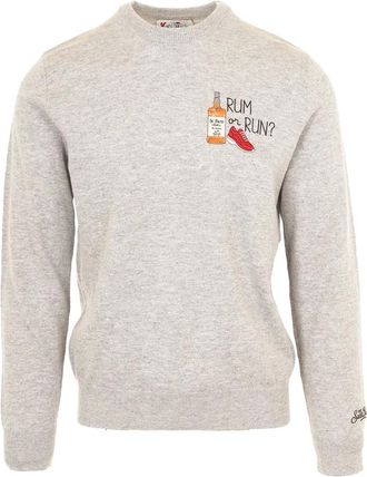 MC2 Saint Barth Maglieria Girocollo - - Knitwear - Uomo - Grigio - L
