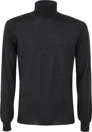 FILIPPO DE LAURENTIIS Royal Merino Turtleeck -Coltrui - Heren - Coltruien - Zwart - 3XL - Truien & Vesten