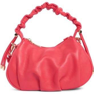 Urban Expression Scrunched Handle Crossbody Bag in Coral at Nordstrom Rack
