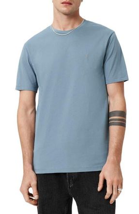 AllSaints Brace Cotton T-Shirt in Coastline Blue at Nordstrom, Size Xx-Large