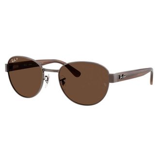 Ray-Ban Brown Polarized Square Unisex Sunglasses RB3766CH 9259AN 56