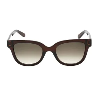 Ferragamo Rectangle Full Rim Sunglasses - Brown
