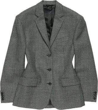 Acne Studios Wollen jack - Zwart