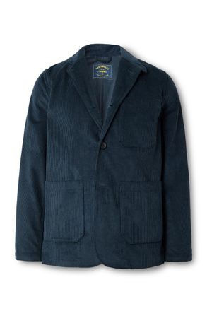Portuguese Flannel Cotton-Corduroy Blazer
