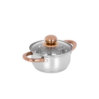 KASANOVA Casseruola 16 cm acciaio inox Meravigliosa con coperchio