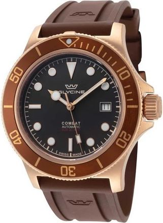 Glycine Combat Sub Automatic Black Dial Mens Watch GL0324