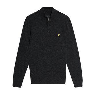 Lyle & Scott Heren, Truien, Zwart, Maat: 2XL Wol