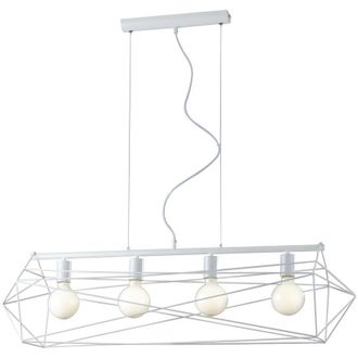 Fan Europe Fan Europe - Sospensione abraxas in metallo bianco a quattro luci
