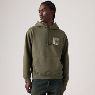 Levi's Relaxed Graphic Hoodie - Mens - 2XL - Green