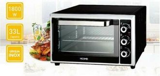 Trade Shop Trade Shop - Forno Fornetto Elettrico 33 Litri 1800 Watt Con Luce Interna Timer E Termostato