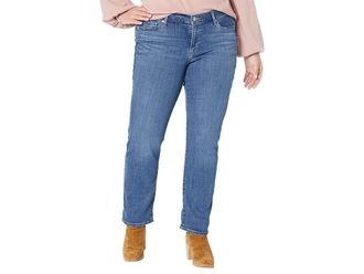 Levi's 414 Classic Straight Womens Jeans Lapis Speed : 24W M, Cotton/Denim/Elastane