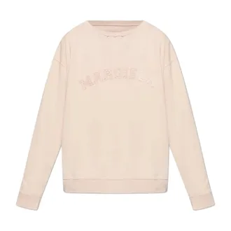 Maison Margiela Sweatshirts, male, Pink, Size: XL Sweatshirt with Vintage Effect