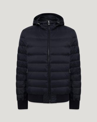 Belstaff Control Jacket Mens Down Filled Nylon Dark Ink Size 2XL