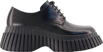 Camper Pix BCN - Dames - Veterschoenen - Zwart - 37 EU - Leer - Schoenen