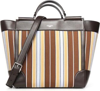 Dolce & Gabbana Dolce & Gabbana Sicily Handbag In Striped Jacquard Fabric